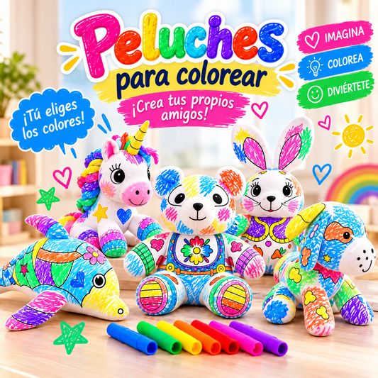 Peluche Para Colorear