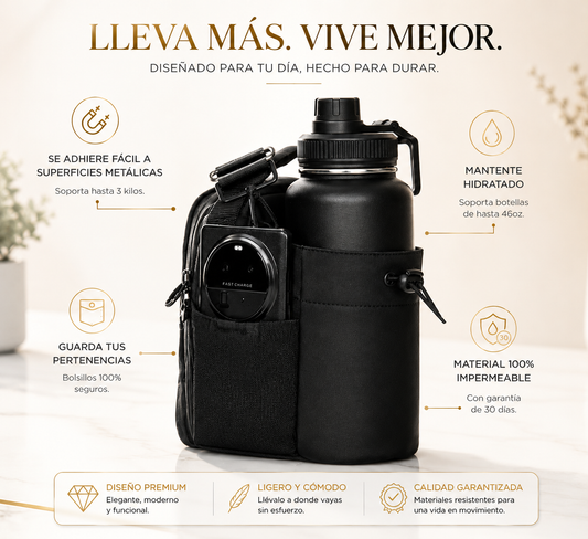 Bolso magnético impermeable